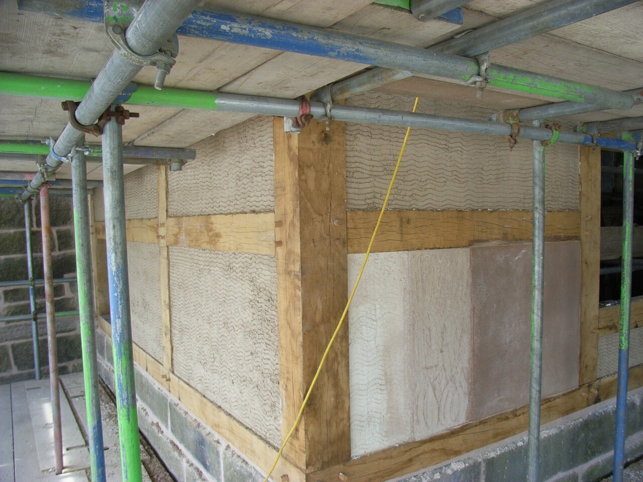 3 Coat Lime Work